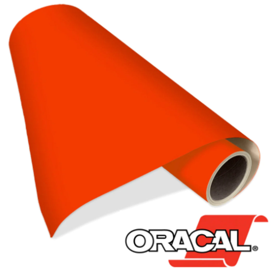 Oracal 651 - Gloss Orange (By the Foot)