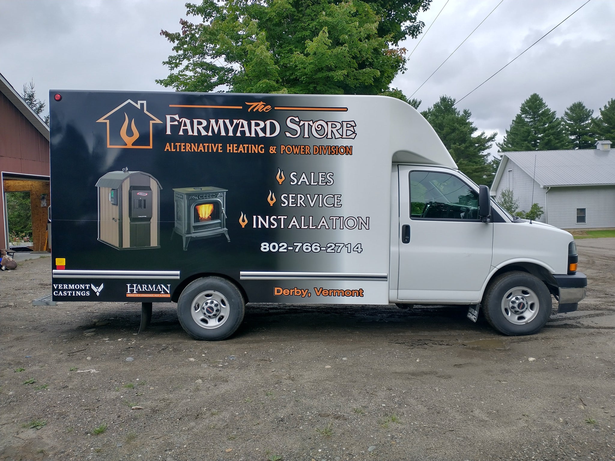 Cargo Van Box Truck Wrap Williston